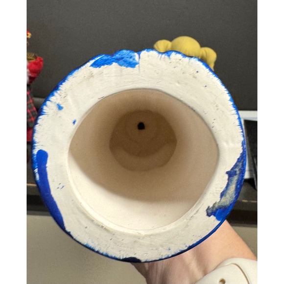 Vintage Ceramic Choir Boy & Girl Singing hand painted Christmas - Picture 12 of 13